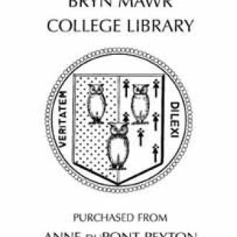 Anne duPont Peyton Fund for the Library bookplate