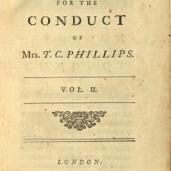 An Apology for the Conduct of Mrs. T. C. Phillips
