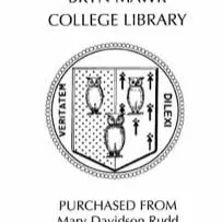 Mary Davidson Rudd Library Fund bookplate