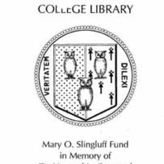 Mary O. Slingluff Fund in Memory of Dr. Howard L. Gray and Dr. Stephen J. Herben bookplate