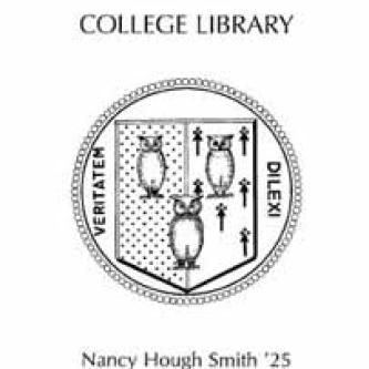 Nancy Hough Smith Fund bookplate