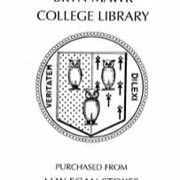 May Egan Stokes Book Fund bookplate