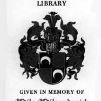 Louise Watson Library Fund bookplate