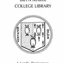 J. Landis Zimmerman Memorial Fund bookplate
