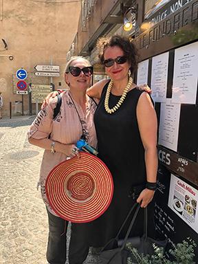 Poets Moira Egan ’84 and Susan de Sola Rodstein Derks ’84