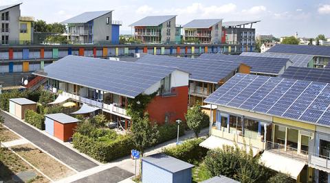 Solar Settlement in Frieburg, Germany