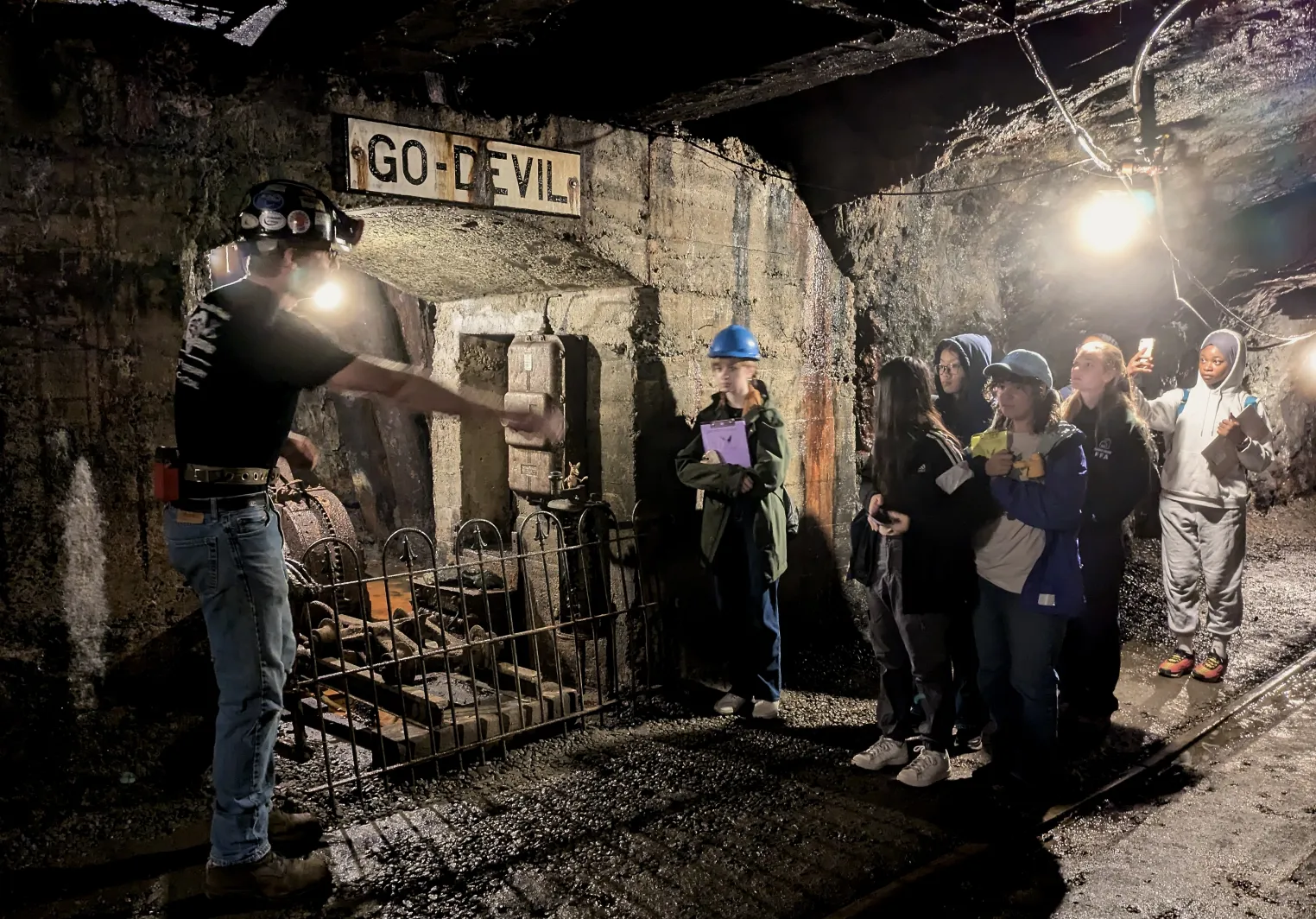STEMLA 2024 Cohort in the Mines
