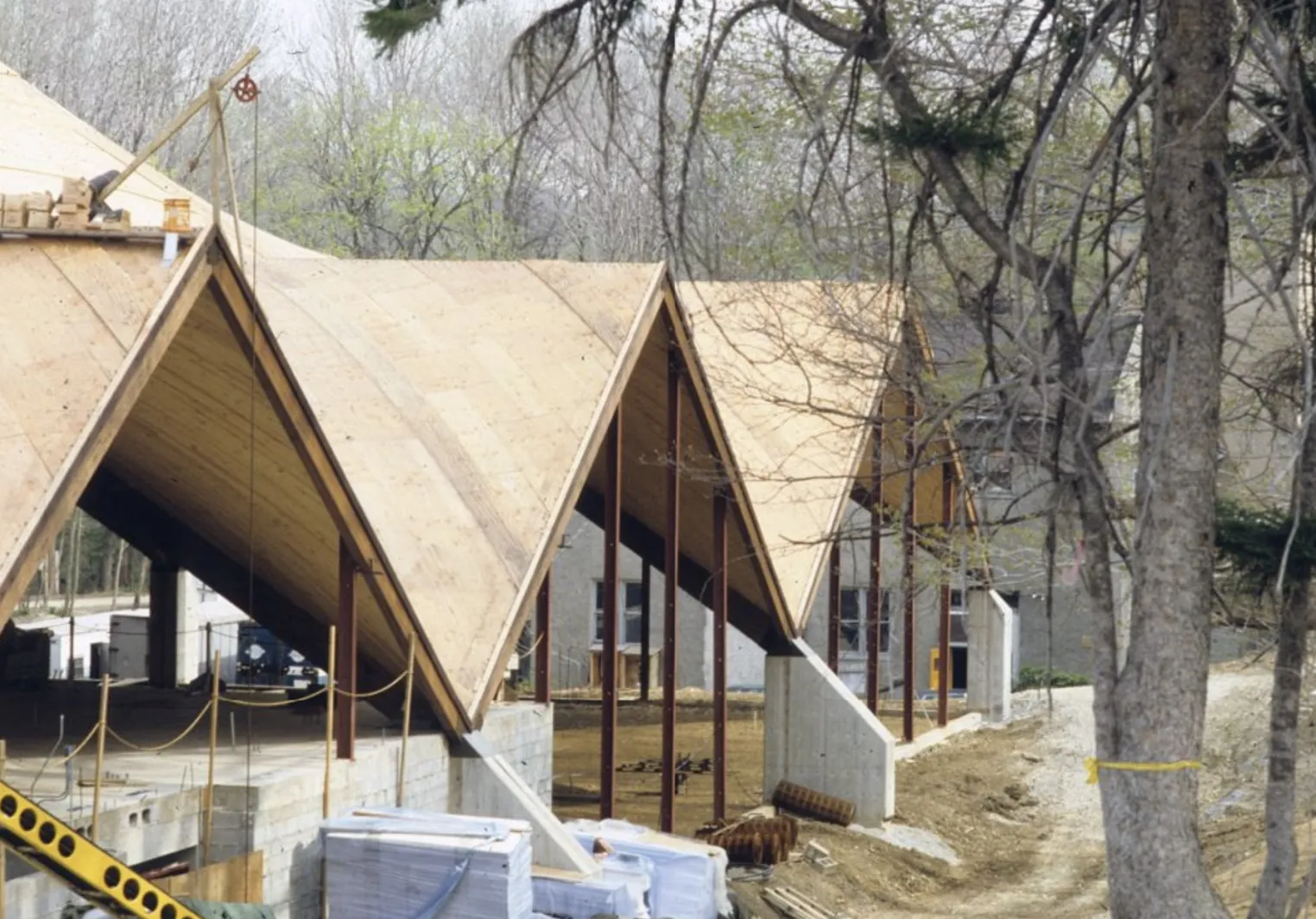 Gym under construction