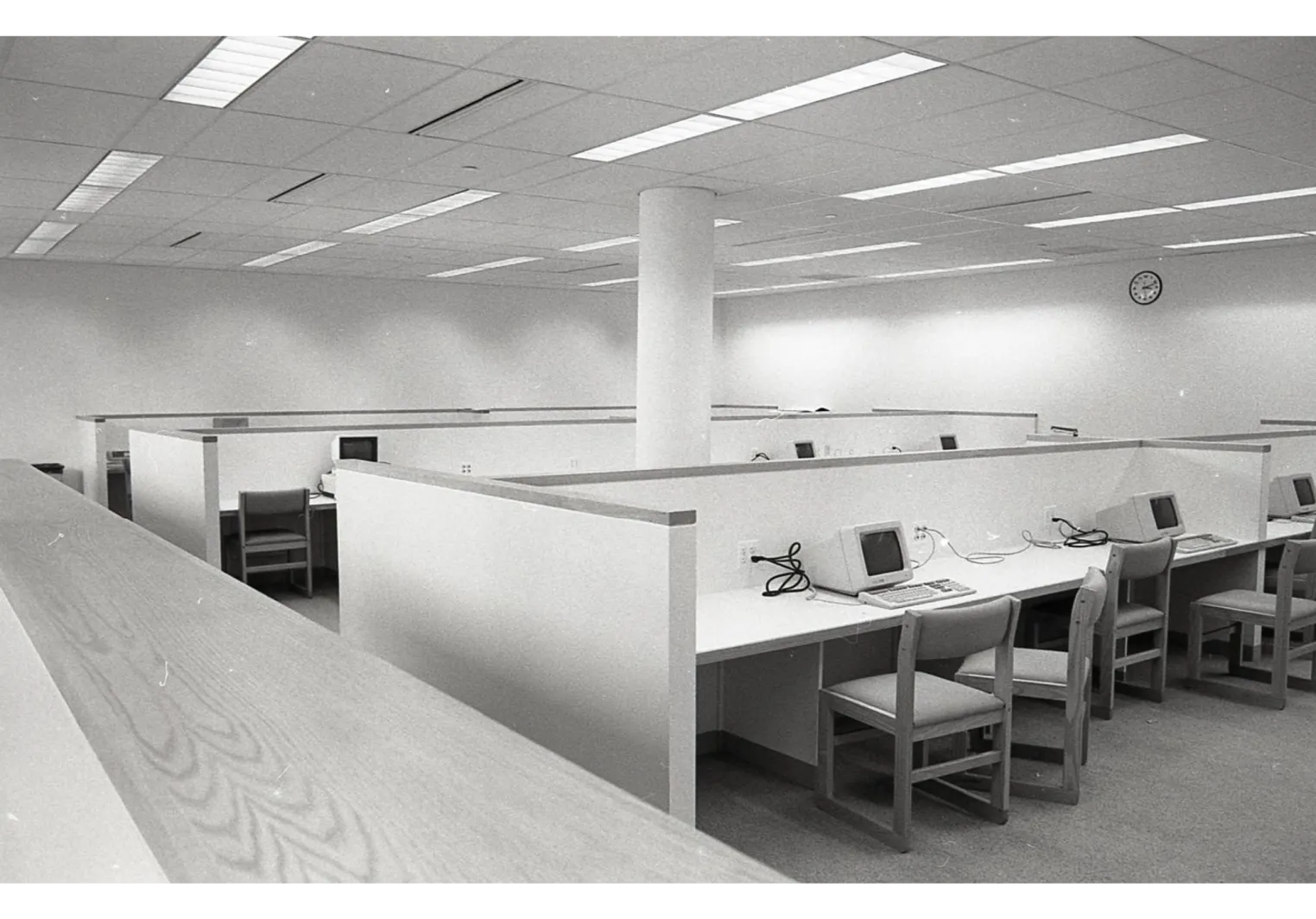 Computer Lab in the basement of Guild