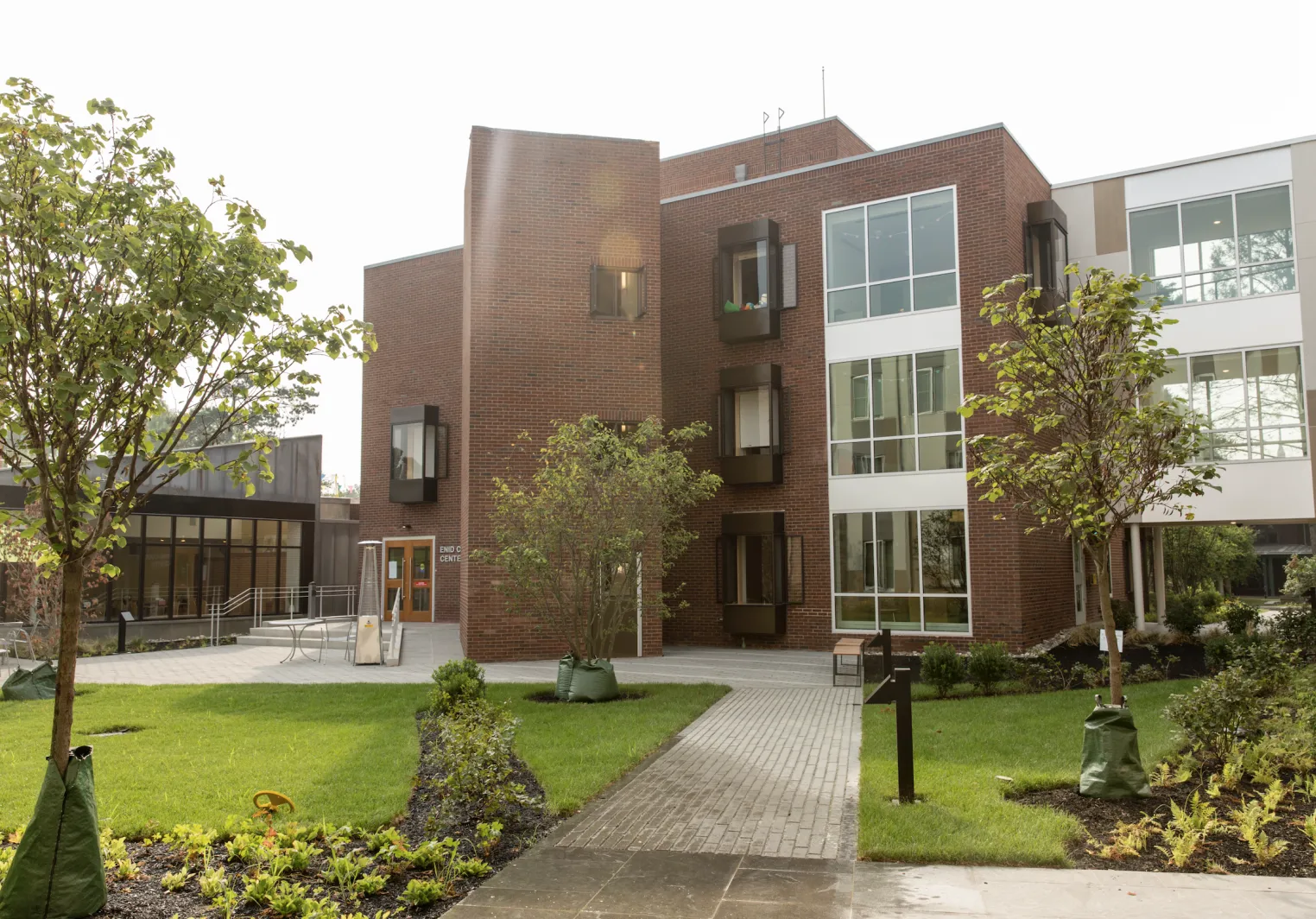 Exterior shot of the ECC