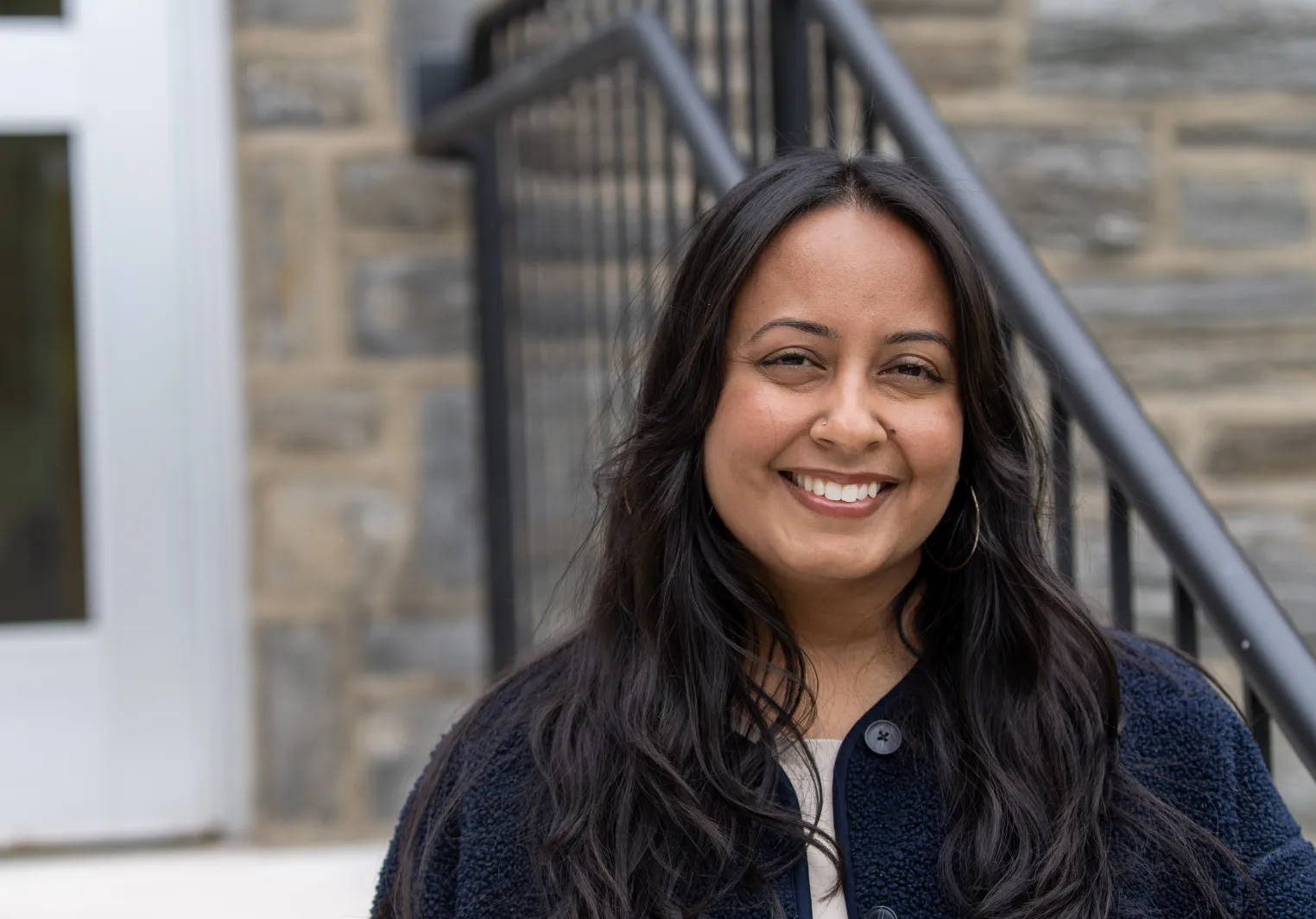Sudeshna in front of the GSSWSR
