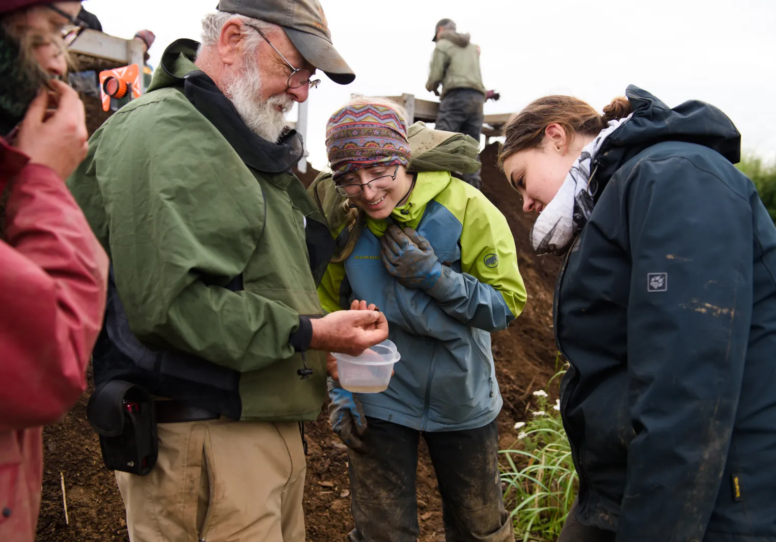 A Bryn Mawr College student interns in Alaska