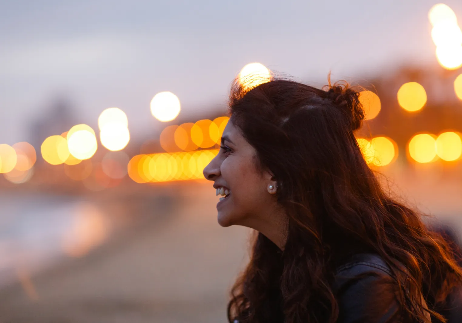 A Bryn Mawr College student studies abroad in Barcelona
