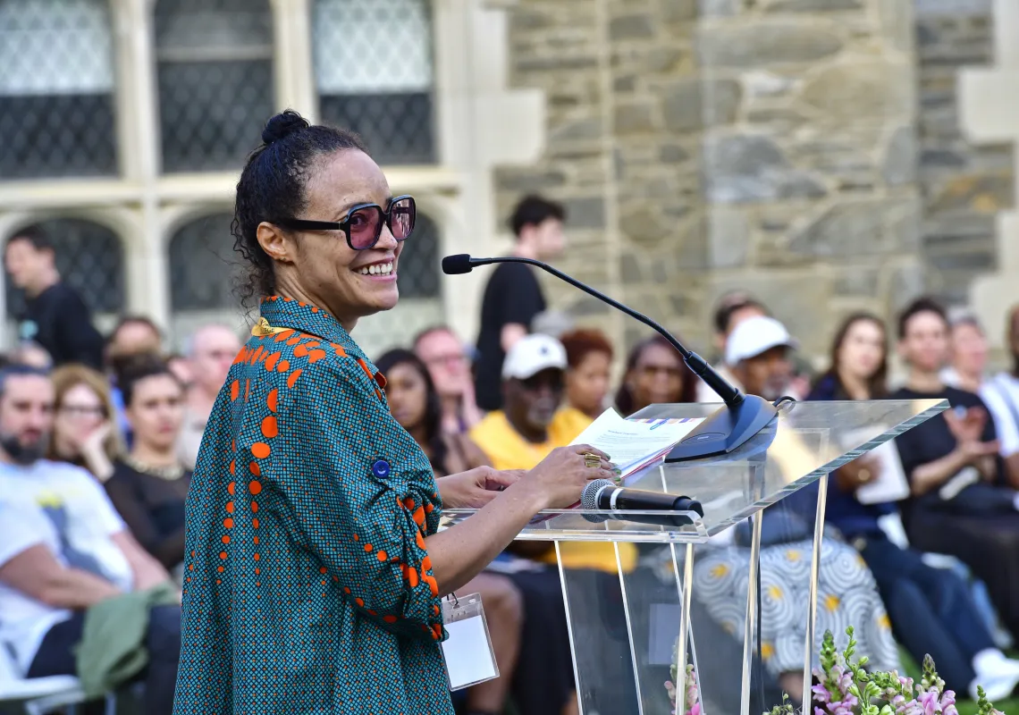 Monique Scott at Arch Project Unveiling