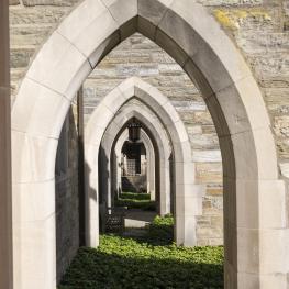 Arches of Goodhart Hall