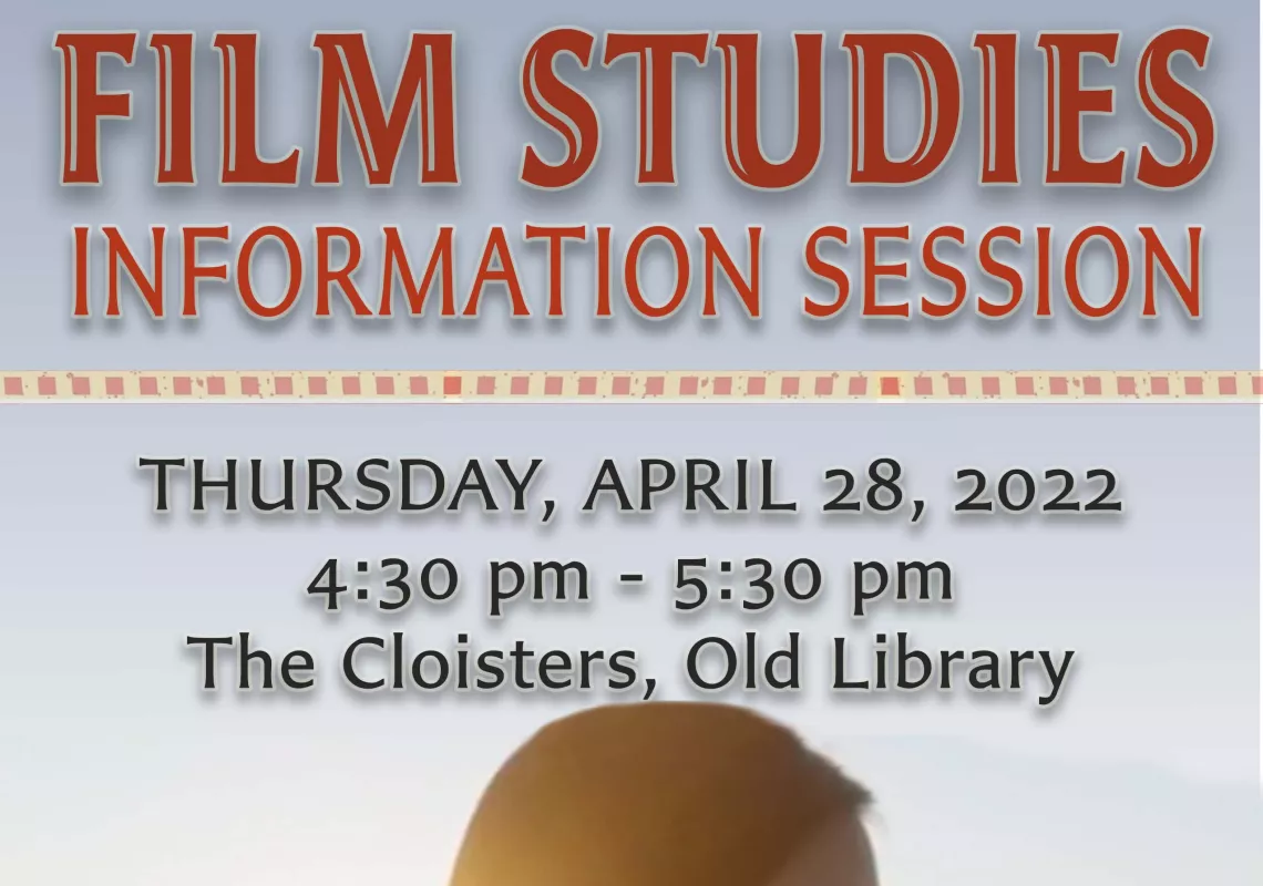 Film Studies Info Session