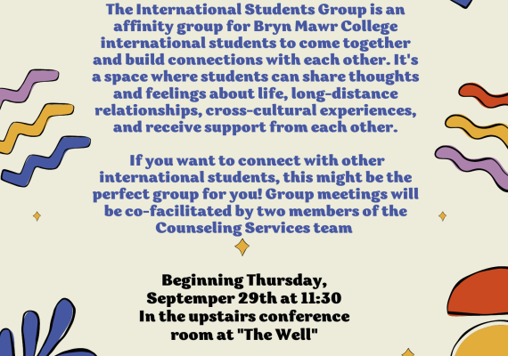 International Student Group poster