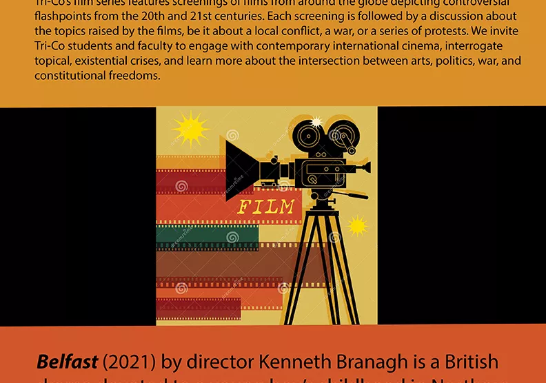 Counter Narratives Film Series 'Belfast' poster