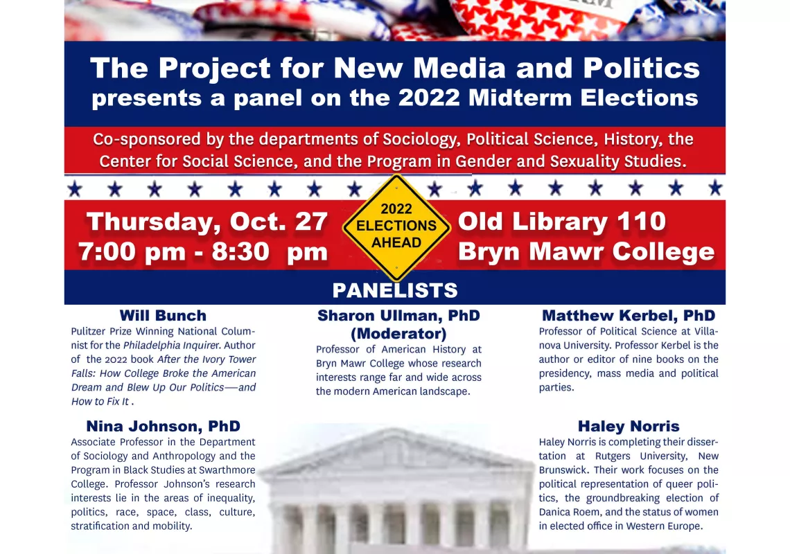 Democracy on the Ballot event poster