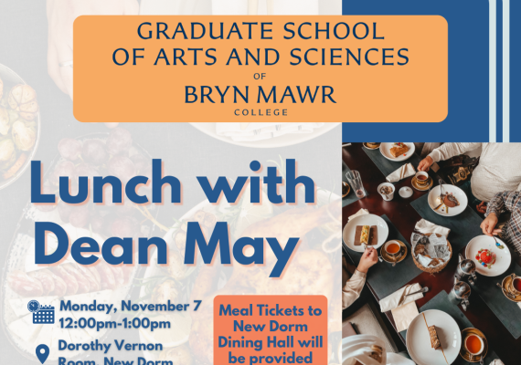 Lunch with Dean May poster