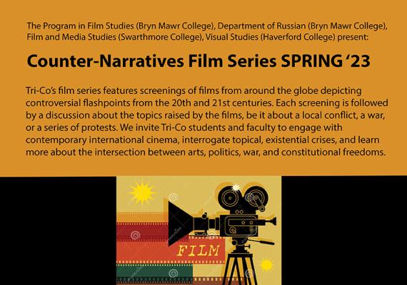 Counter-Narratives Film Series 'Winter on Fire" poster