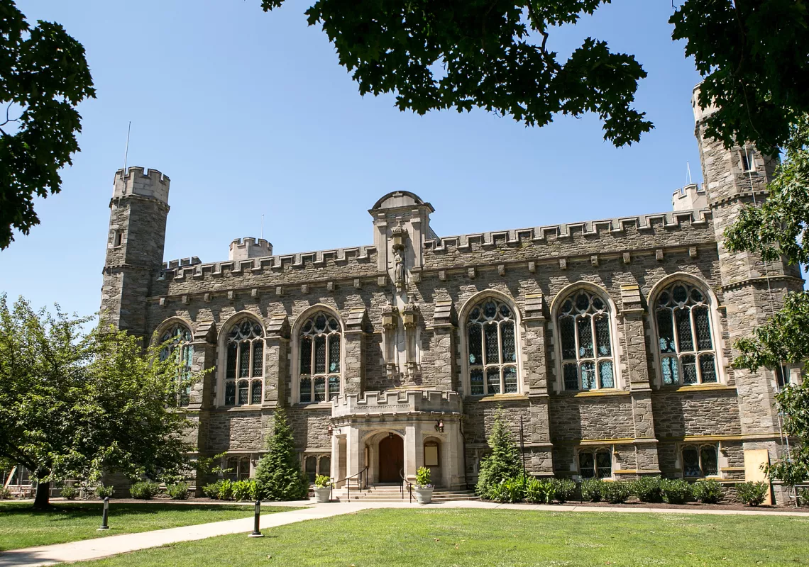 Large stone building