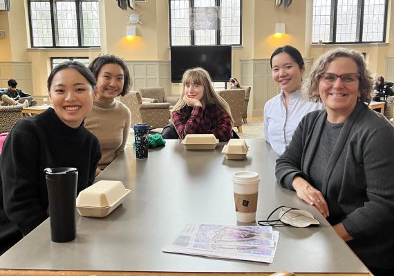 Global Bryn Mawr Office Meets Exchange Students March 2023