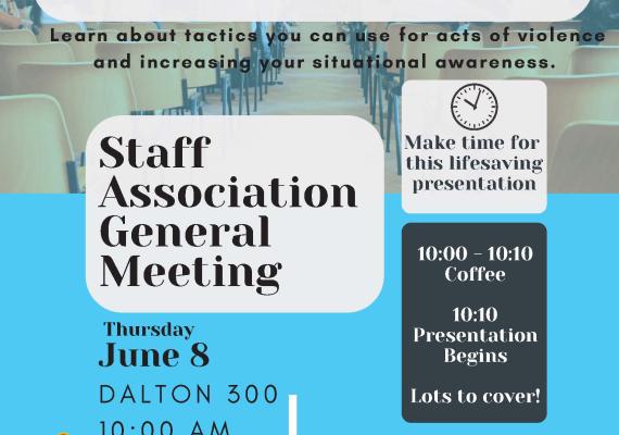 Staff Association General Meeting