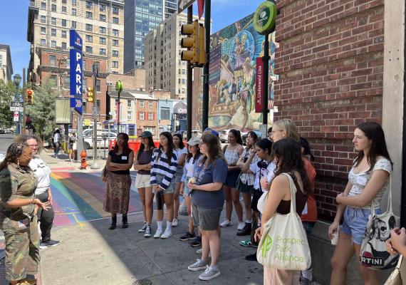 Tri-Co Philly Fall 2023 Orientation: 1838 Collective Tour