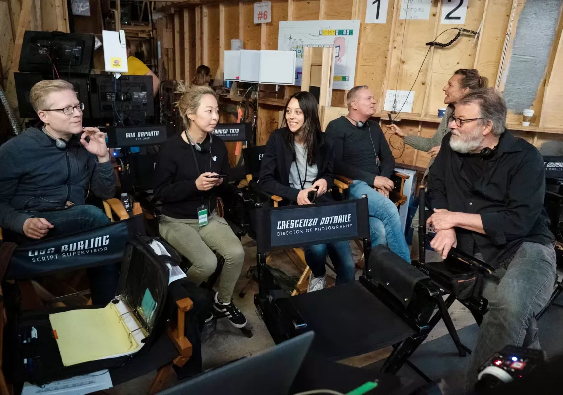 Bo Yeon Kim and Erika Lippoldt in Video Village