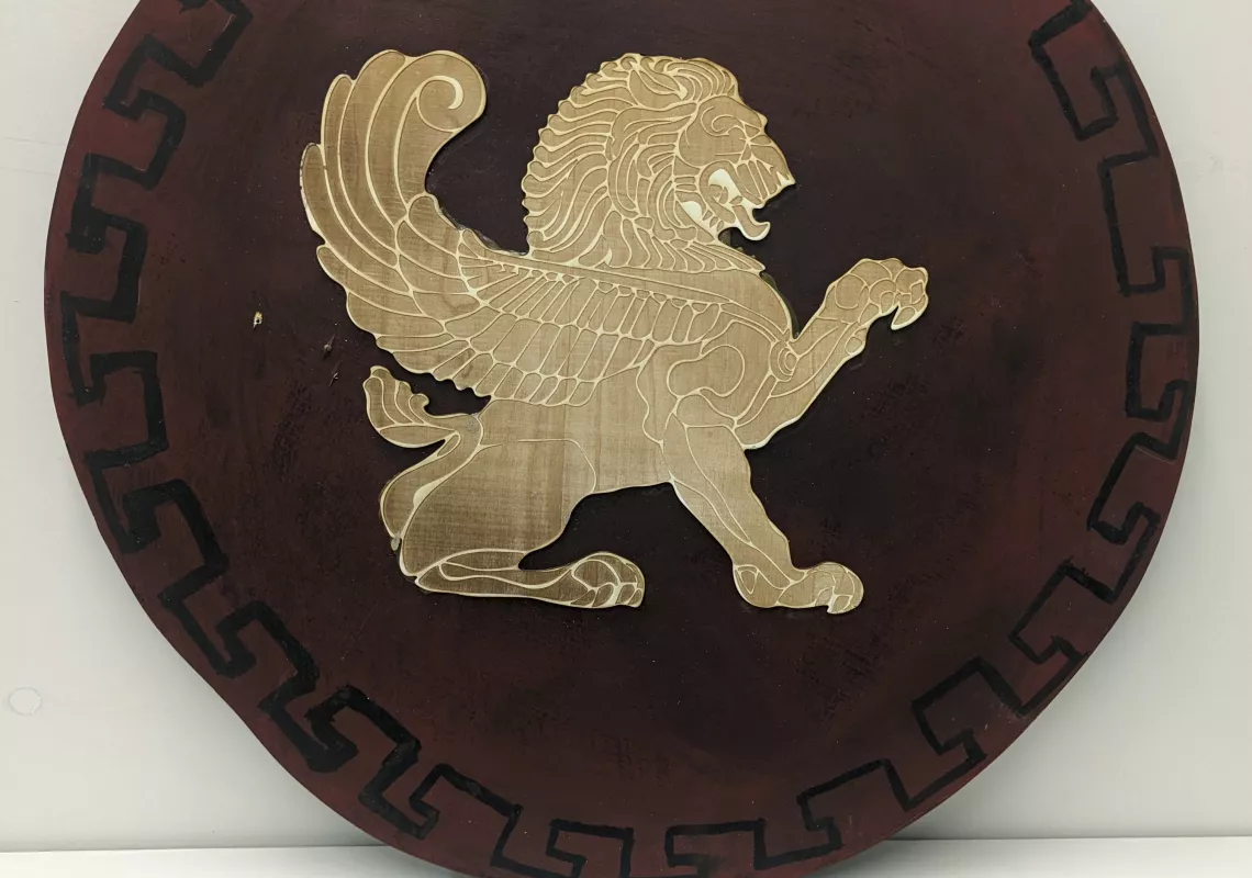 Full-Sized Recreation of an Ancient Shield 