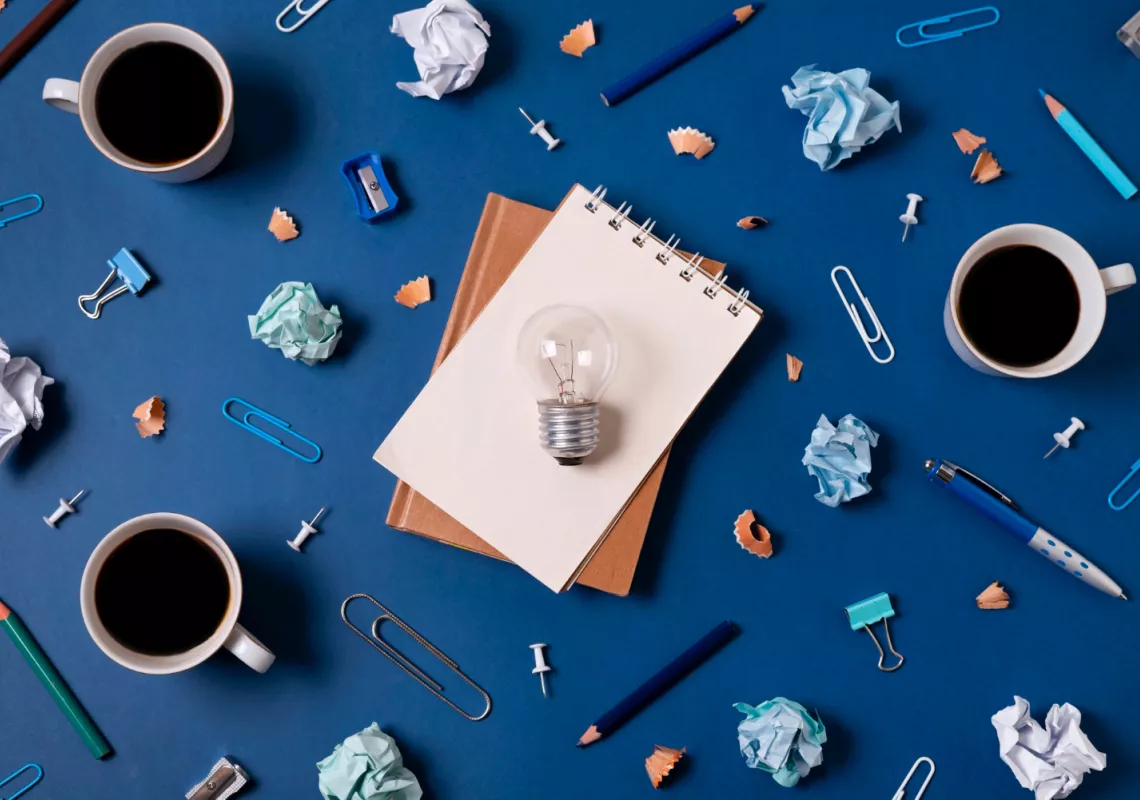 Creative writing Stock