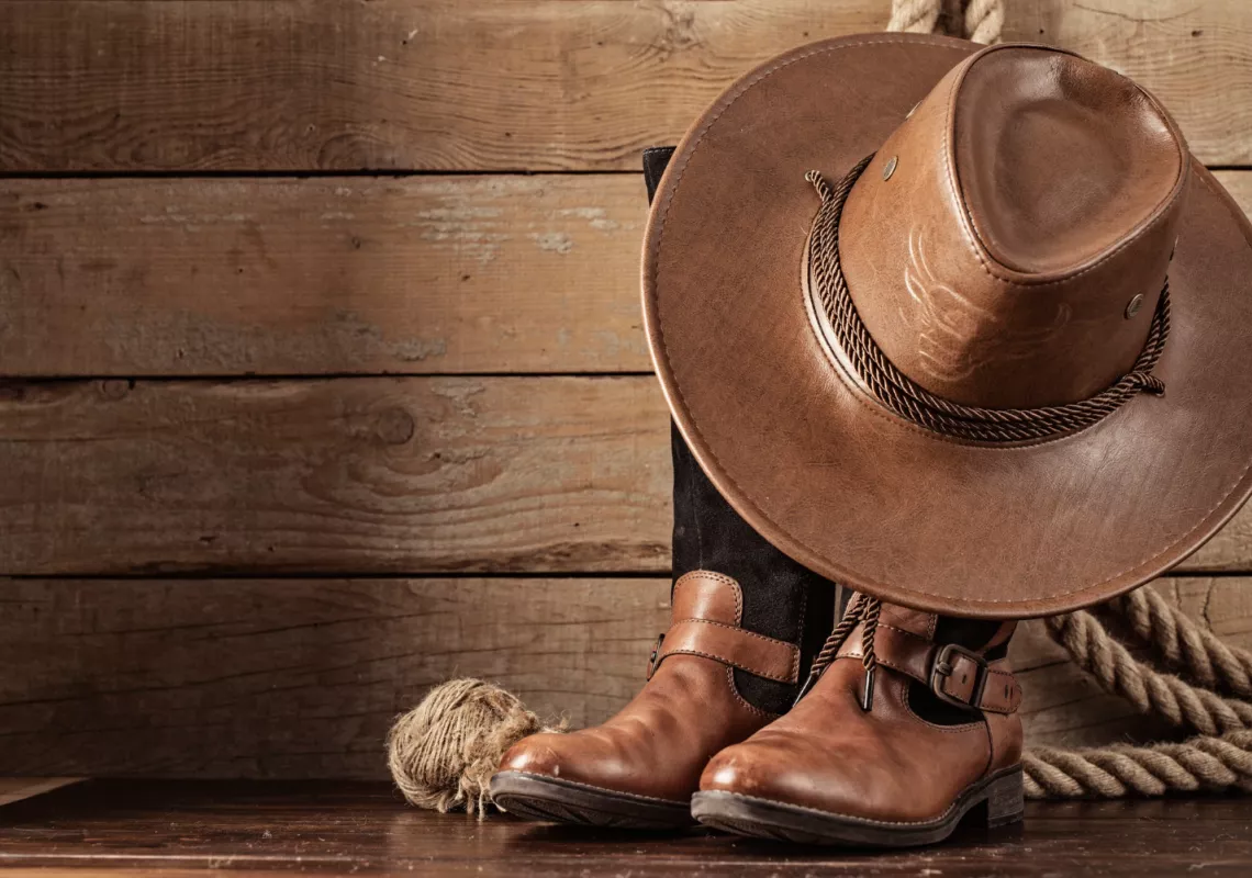 Country boots stock