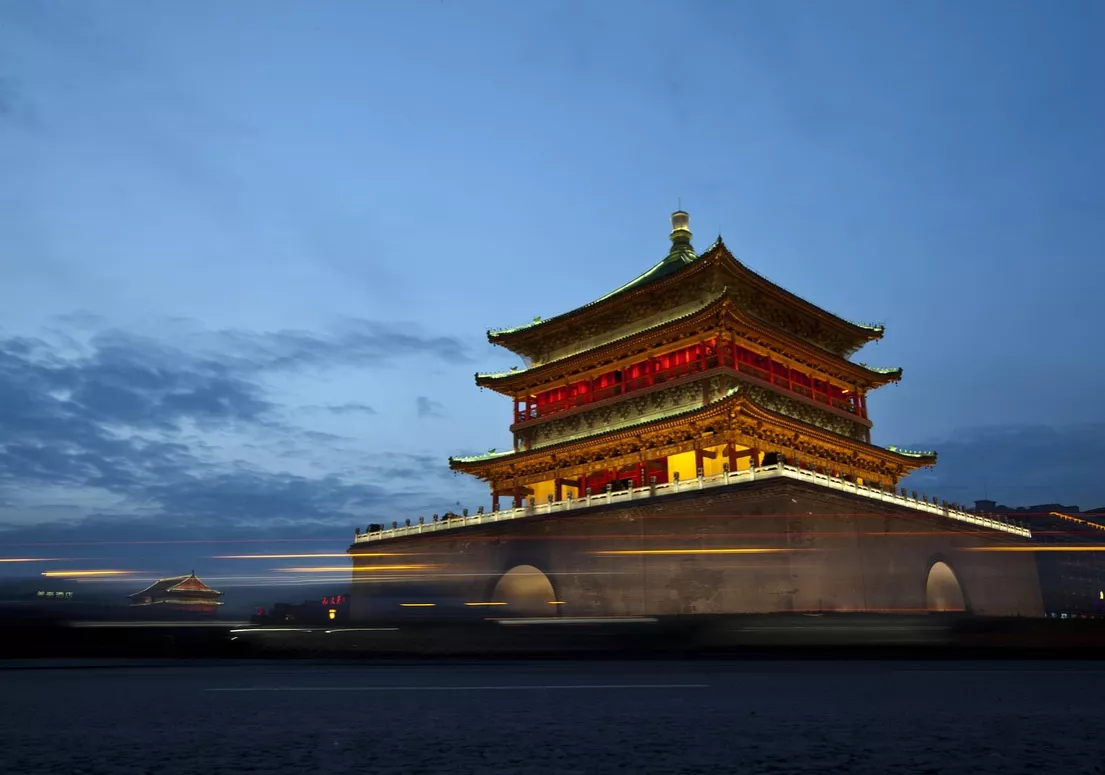 Belltower in Xi’an, China