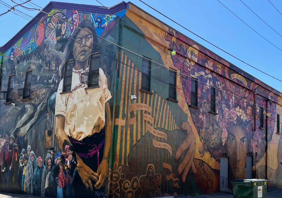 Photo of Mural Arts Philadelphia project.