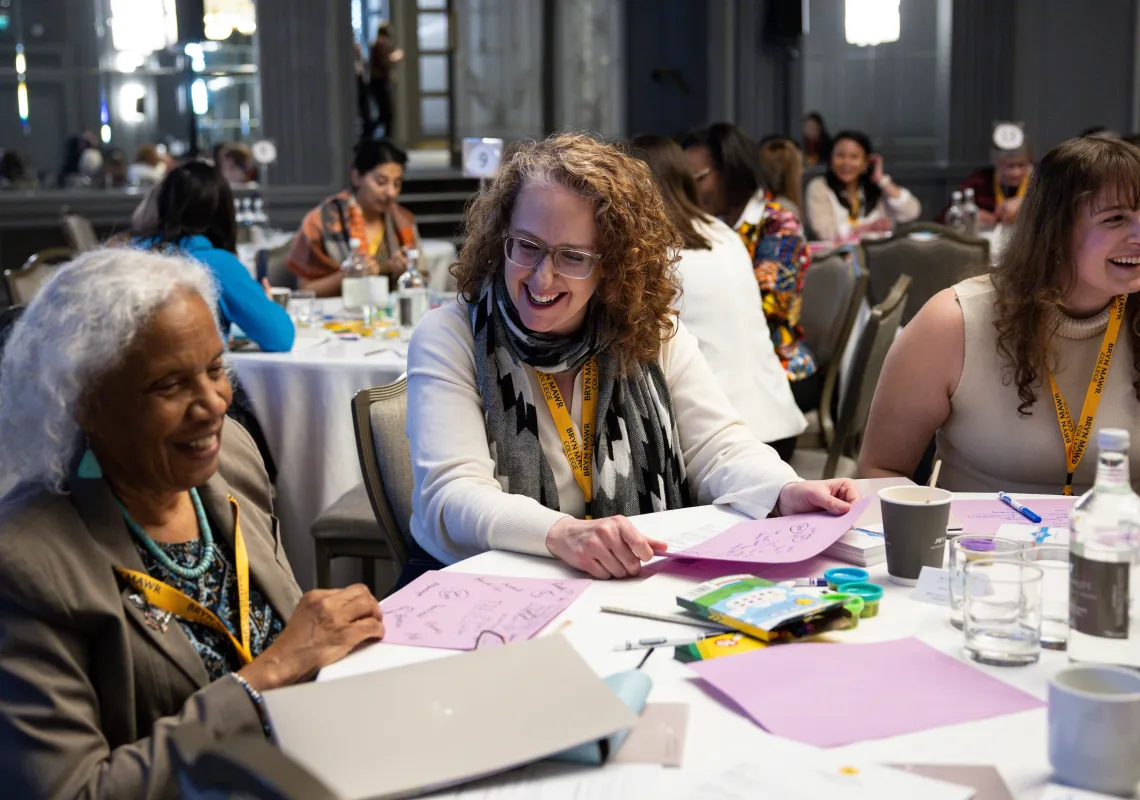 Design Thinking activity at the International Forum