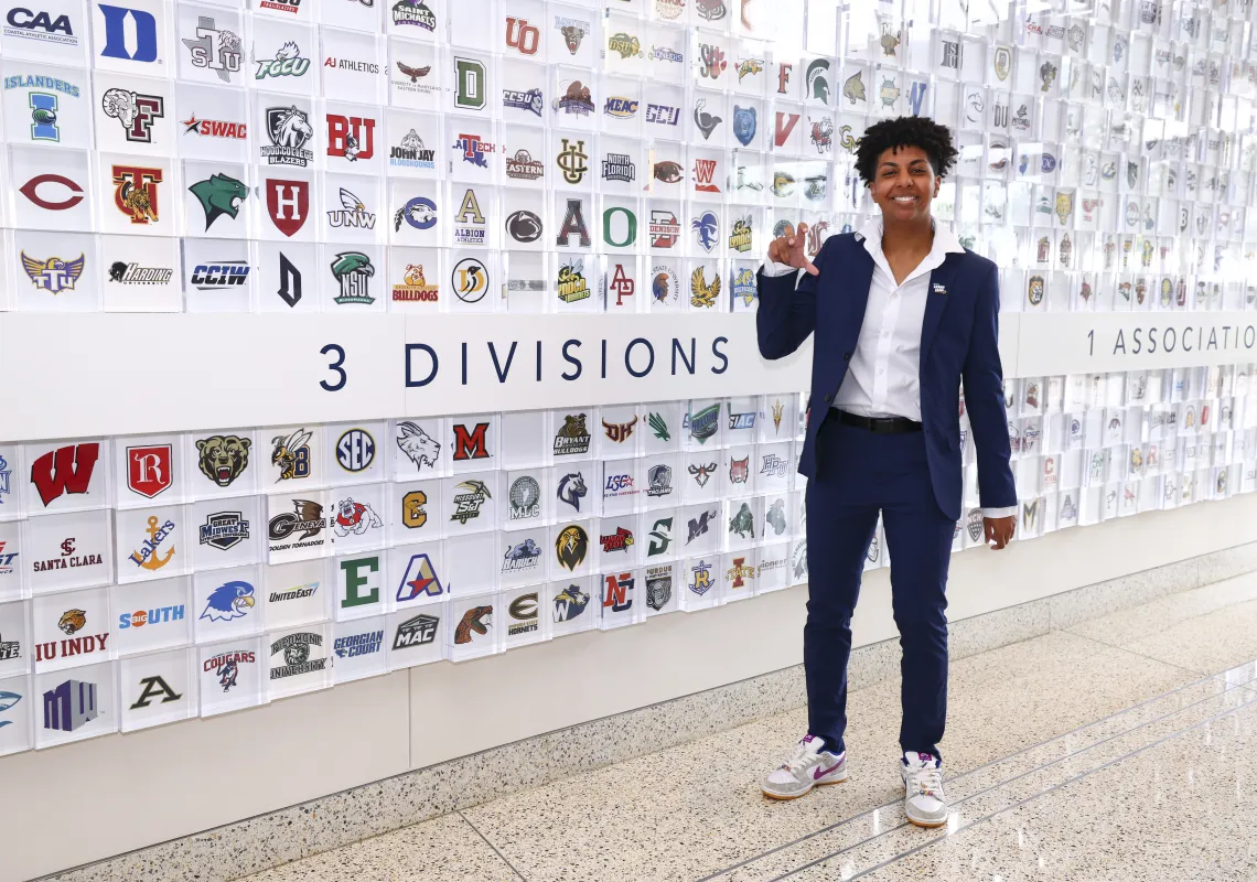 Jessica Smith at the NCAA Convention