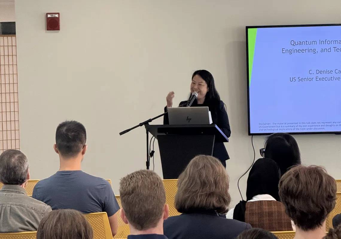 May Cheng at Quantum Day