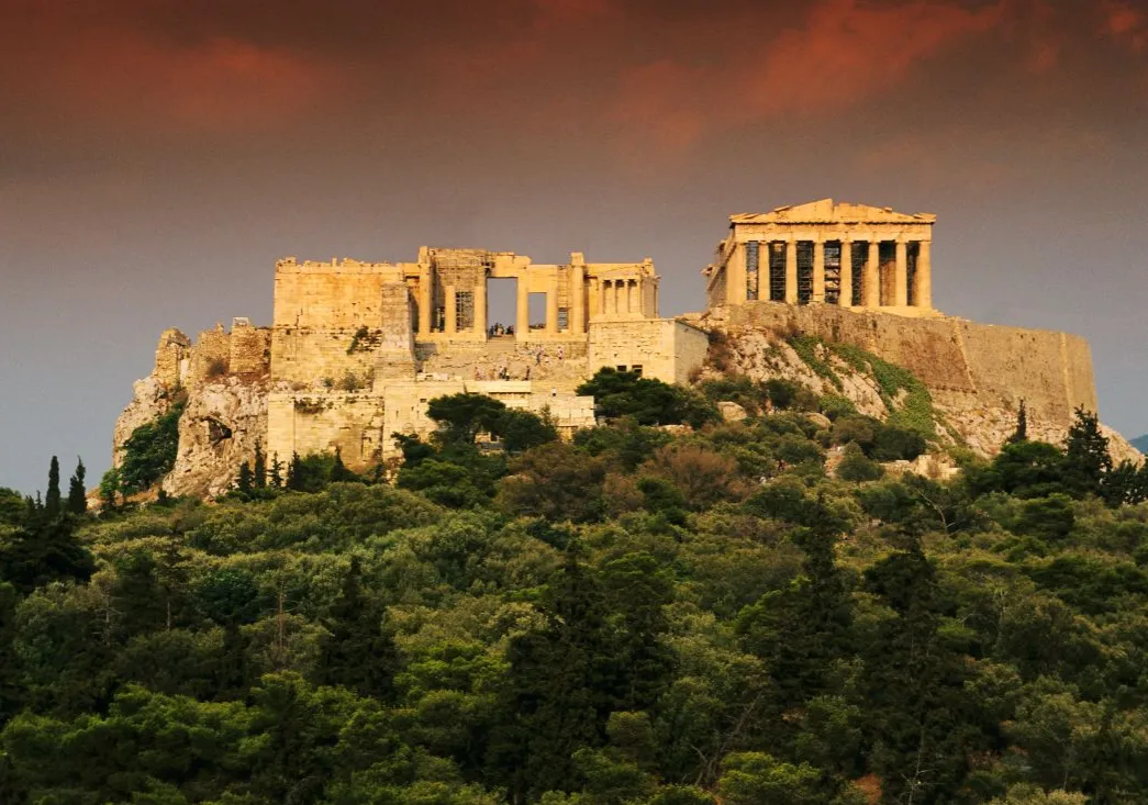 Ancient building in Greece