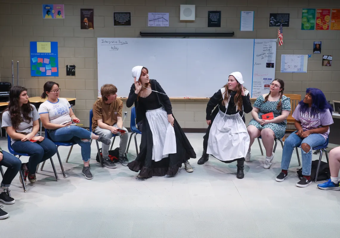 John Proctor is the Villain Production Still