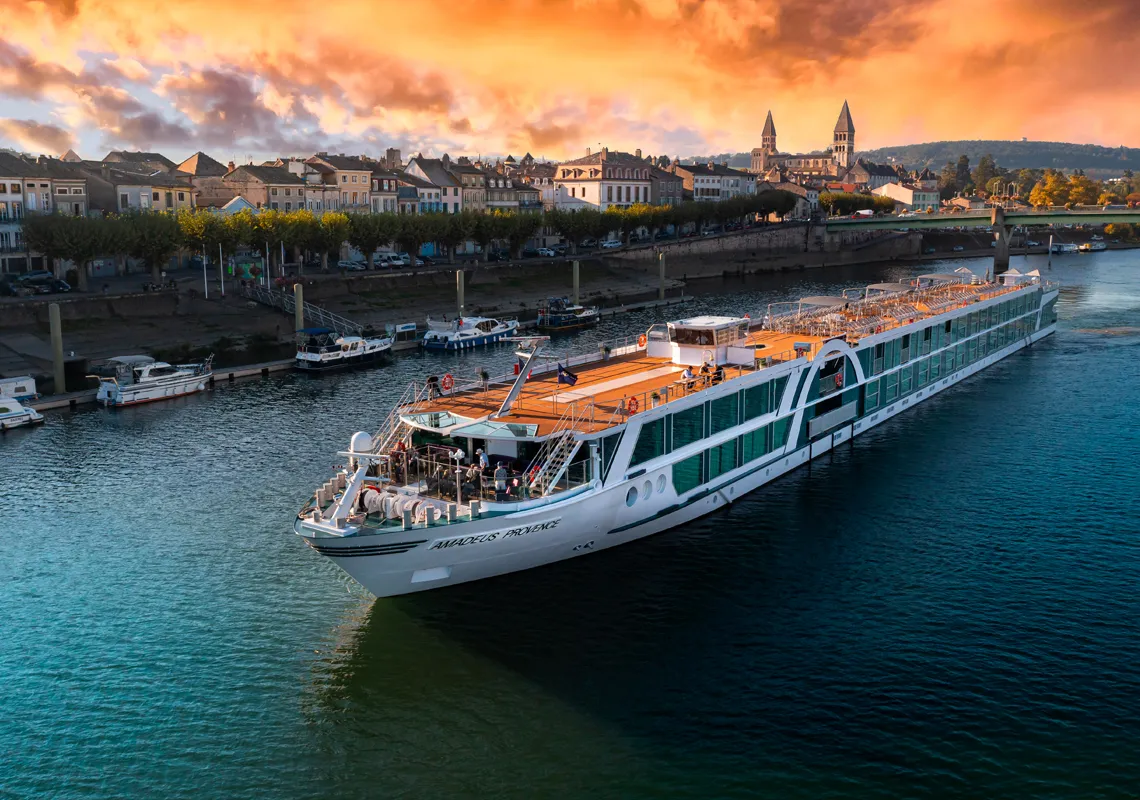 ship on the Rhone