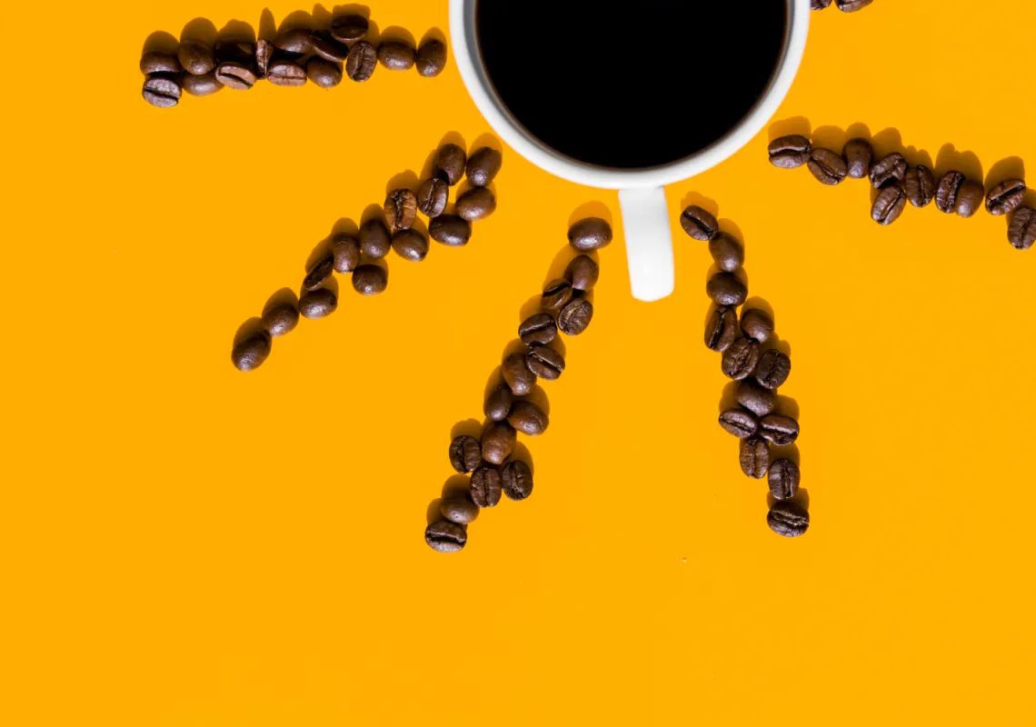 Coffee with a sun