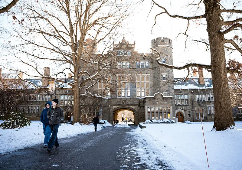 Pem Arch in snow
