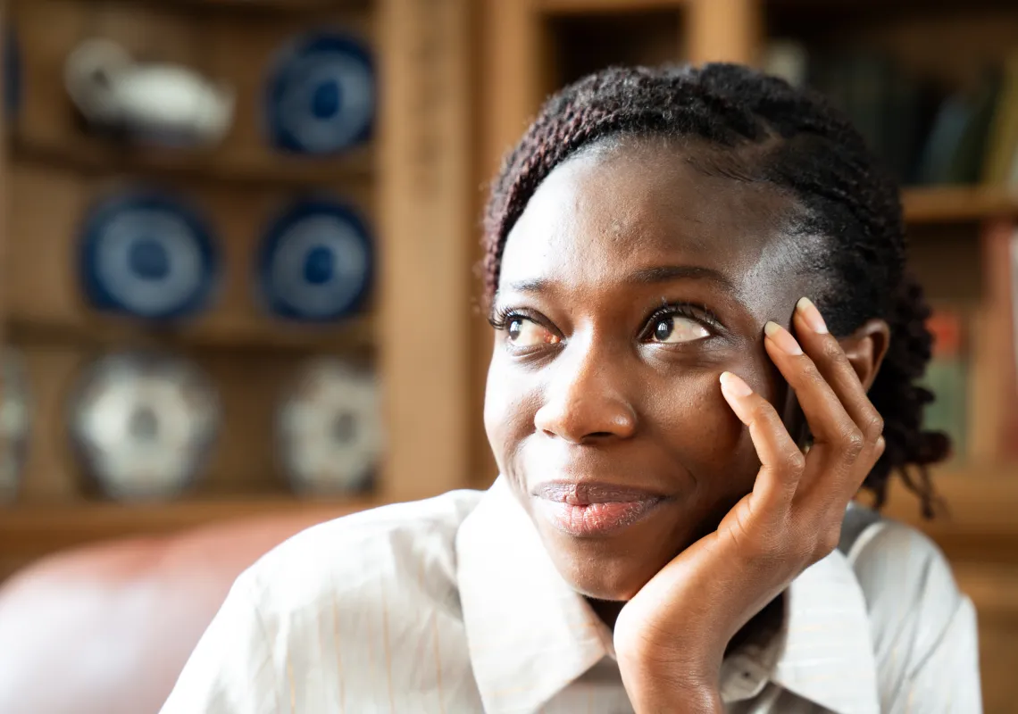 portrait of Cynthia Amoaba '26