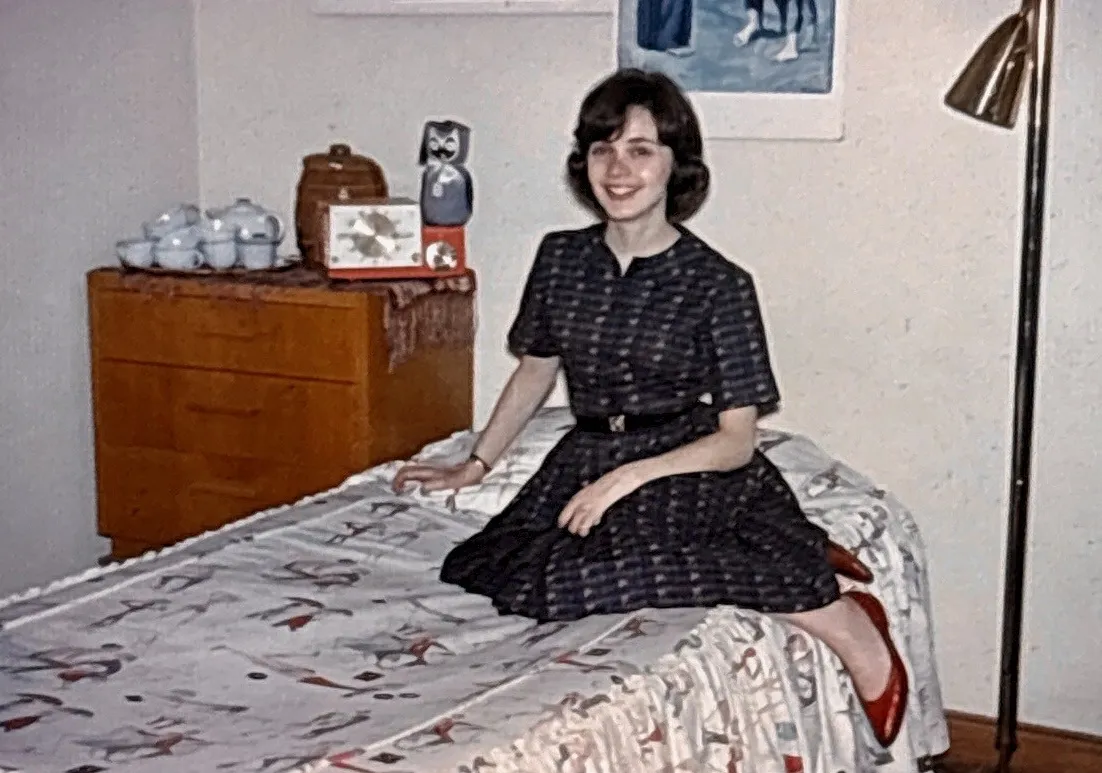 Judy Karofsky '63 as a student
