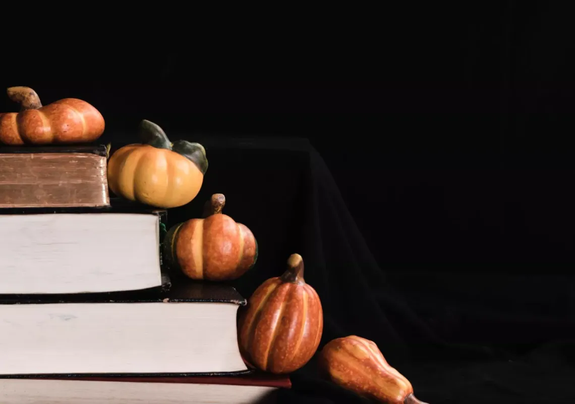 English house Halloween image
