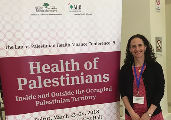 Cindy Sousa - Health of Palestinians Inside and Outside the Occupied Palestinian Territory