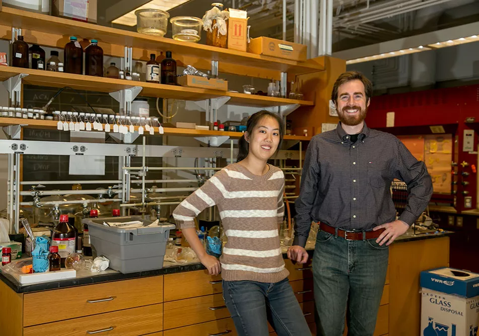 Meredith Skiba A.B. '12 and Ben Williams Ph.D. '15