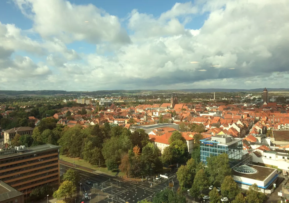 View from city hall of Göttingen