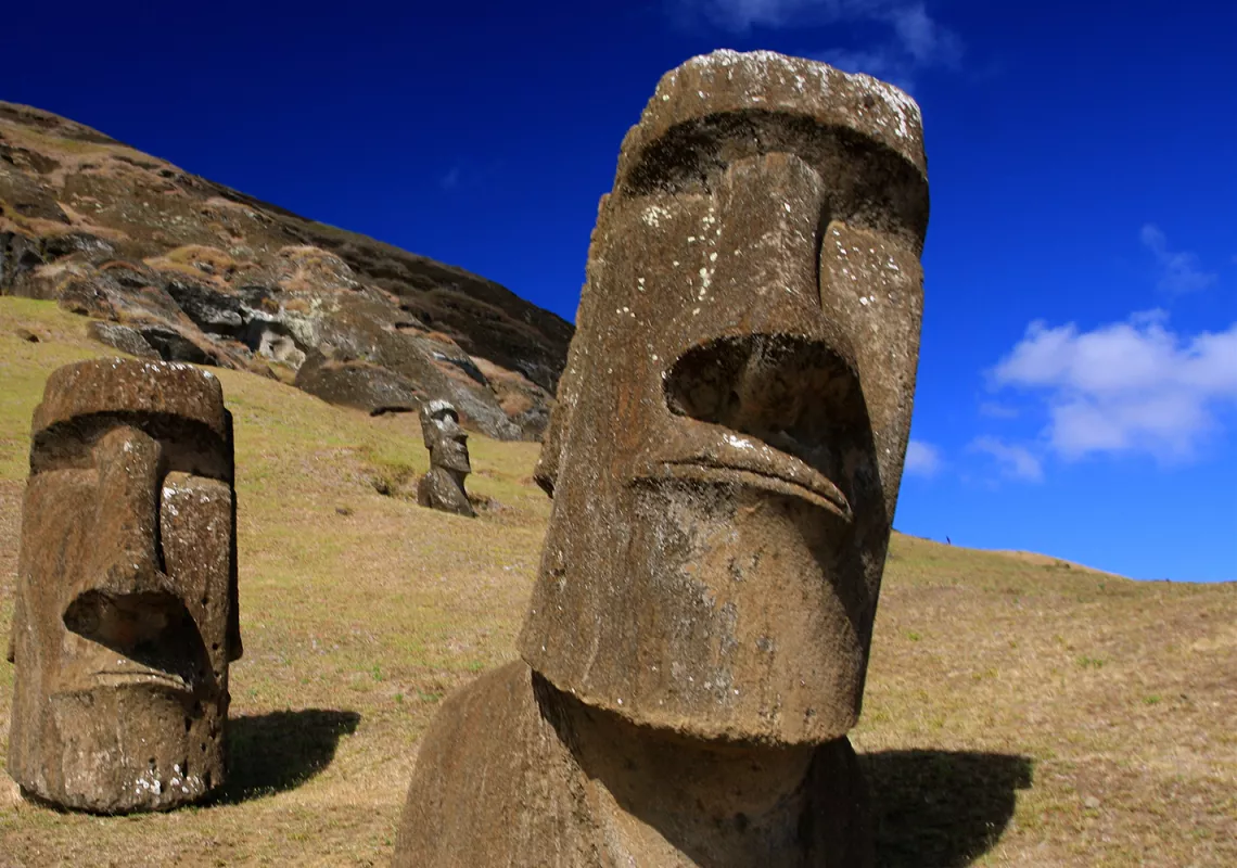 Moai on Easter Island